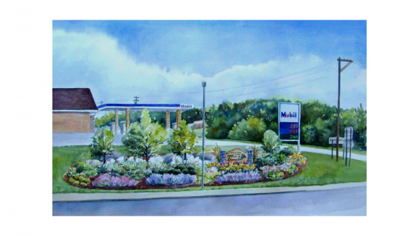 Rendering of Mobile Sign