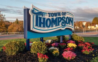 Town of Thompson Roundabout at Exit 106