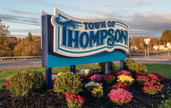Town of Thompson Roundabout at Exit 106
