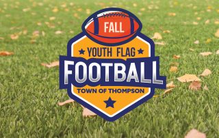 Flag football games are free for youth ages 5-18 this fall in the Town of Thompson NY.