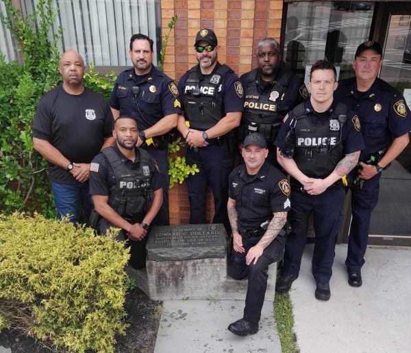 Monticello Police Department honors fallen Officer Dollard.