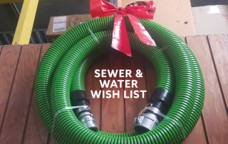 Sewer and Water 2023 wish list