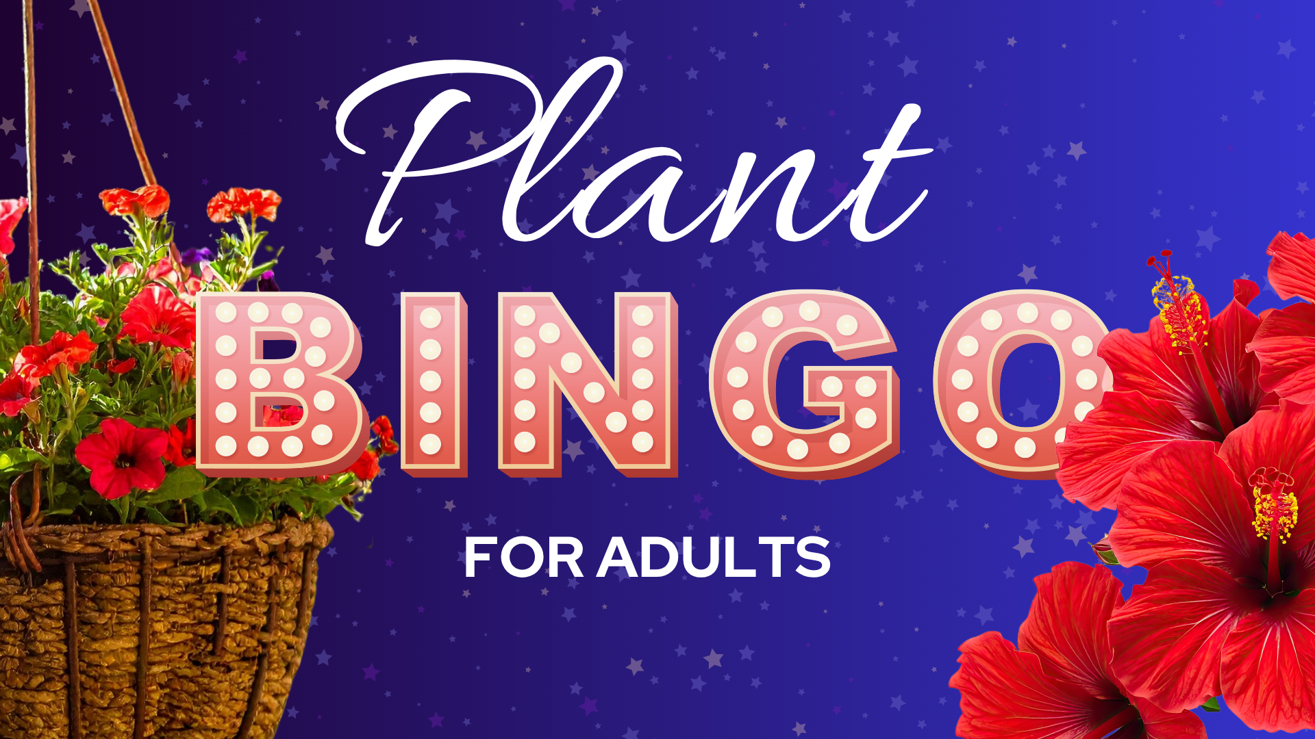 Plant Bingo Night for Adults on July 15th