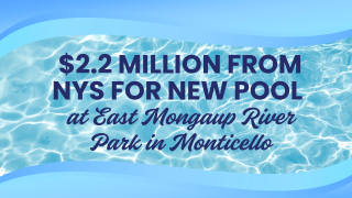 Funding for New Pool at East Mongaup River Park Announced July 2026